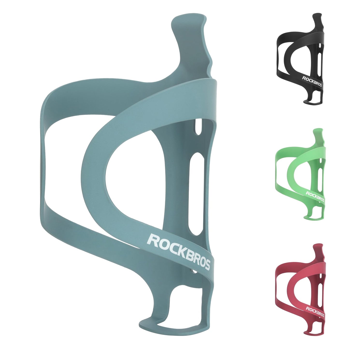 ROCKBROS Lightweight Alloy Aluminum Bike Water Bottle Cage - Secure Hold Bicycle Bottle Bracket