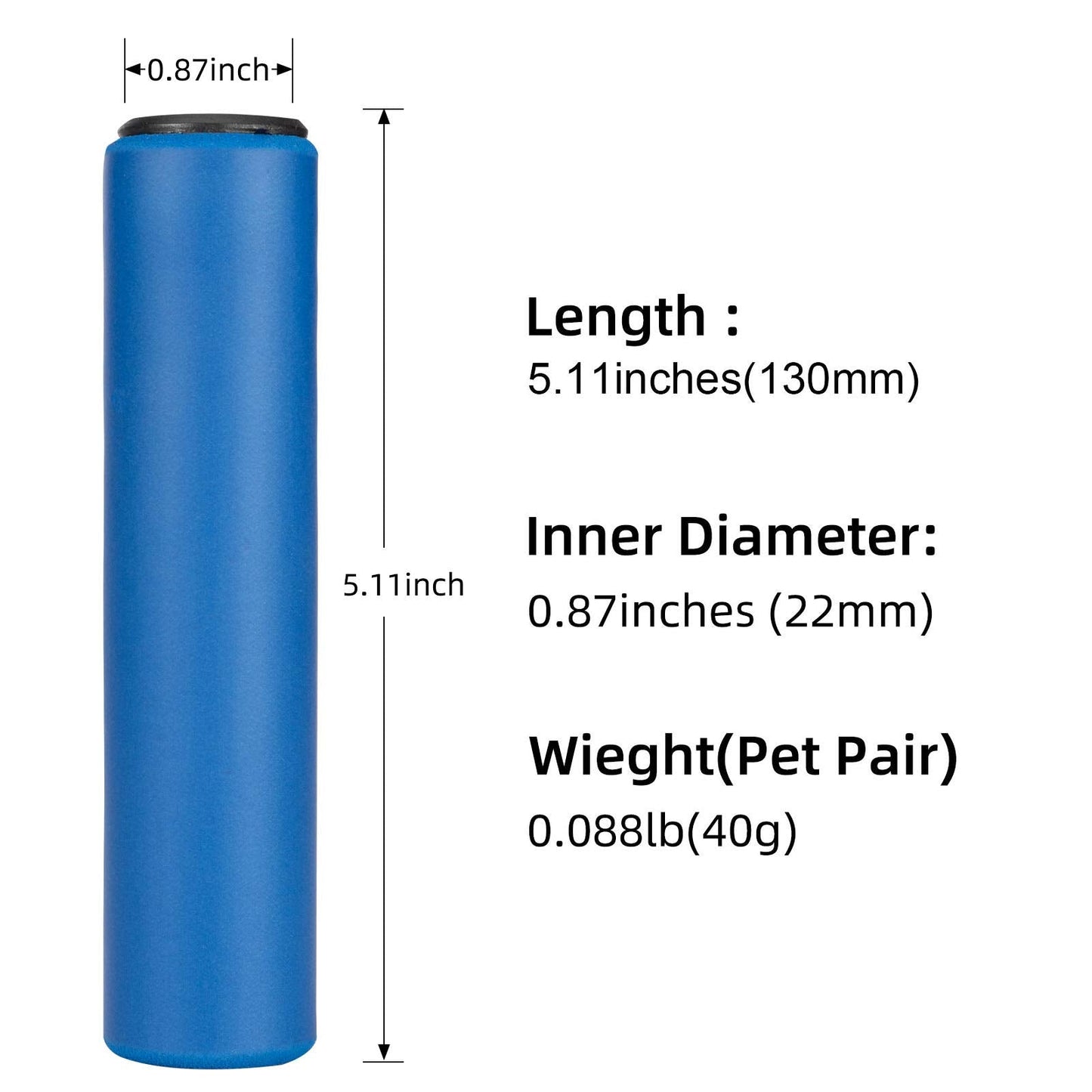 ROCKBROS Bike  Foam Comfortable Shock Absorption Bike Handlebar Grips