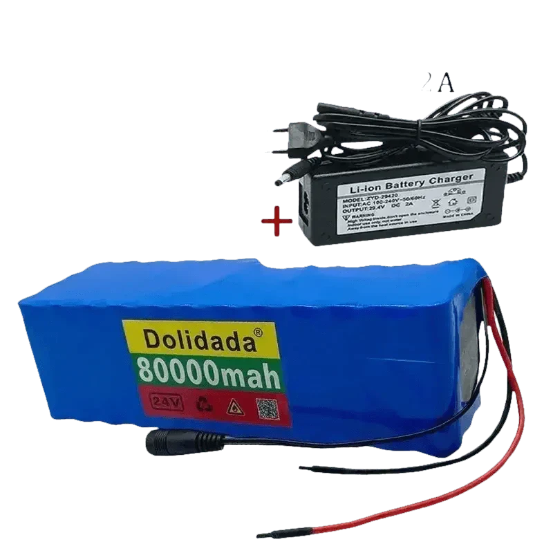 Blue 24V 80Ah Scooter Battery Pack