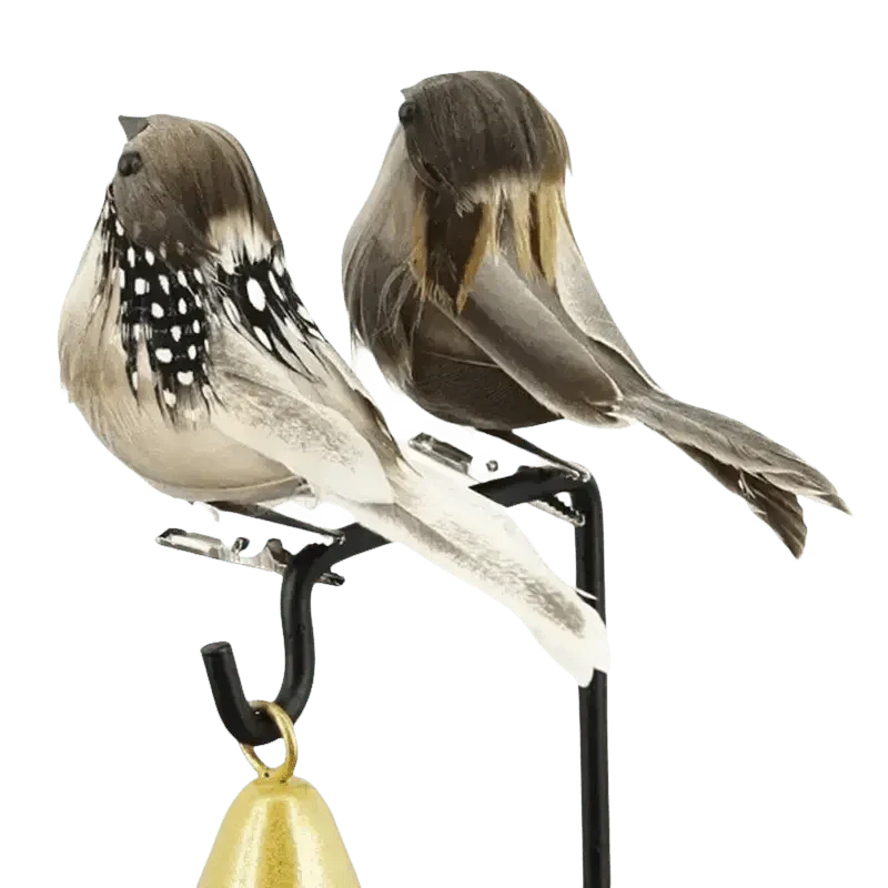 Blue Artificial Bird Flower Decorations