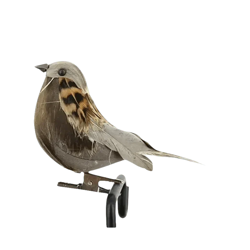 Blue Artificial Bird Flower Decorations