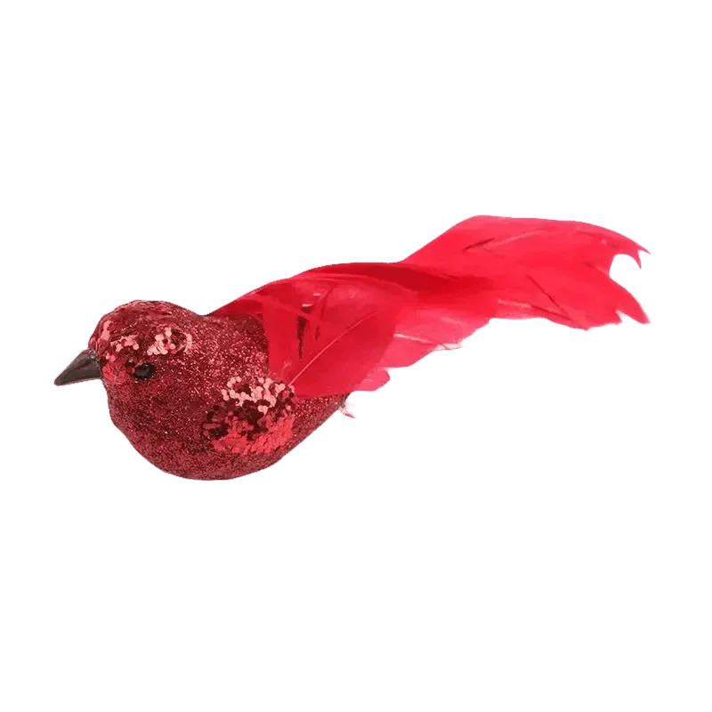 Blue Artificial Bird Flower Decorations