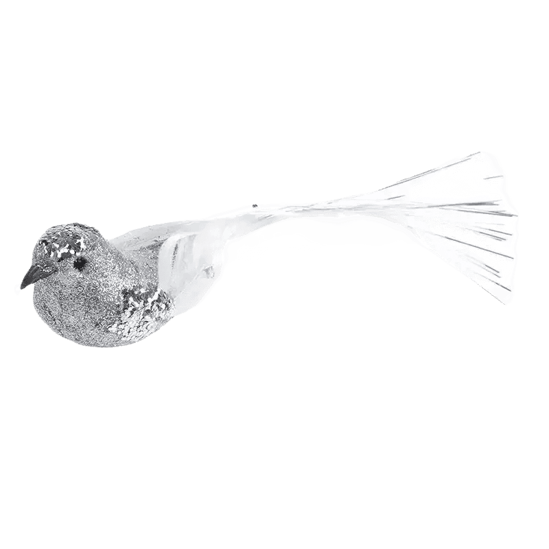 Blue Artificial Bird Flower Decorations