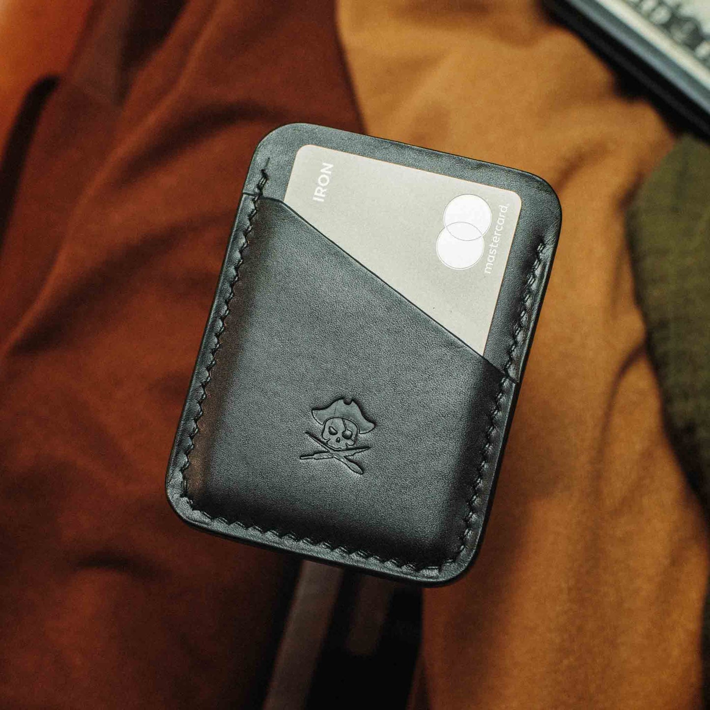 Slim Leather Wallet - Boatswain v3 | Minimalist Card Holder | EDC