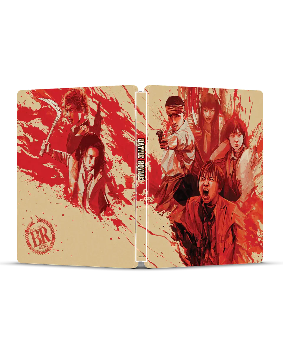 Battle Royale - 25th Anniversary Limited Edition Steelbook (4K Ultra HD + Blu-ray + Digital)
