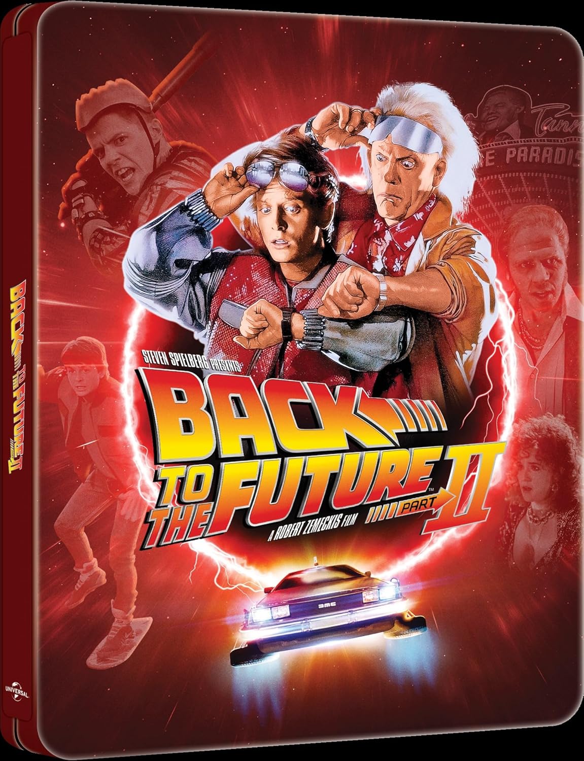 Back to the Future Part II - Limited Edition 40th Anniversary Steelbook (4K Ultra HD + Blu-ray + Digital)