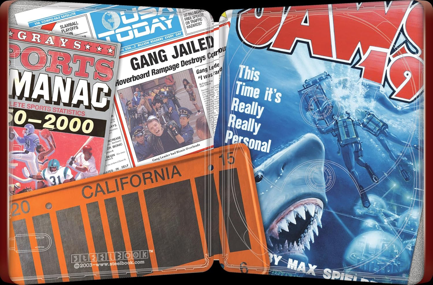 Back to the Future Part II - Limited Edition 40th Anniversary Steelbook (4K Ultra HD + Blu-ray + Digital)