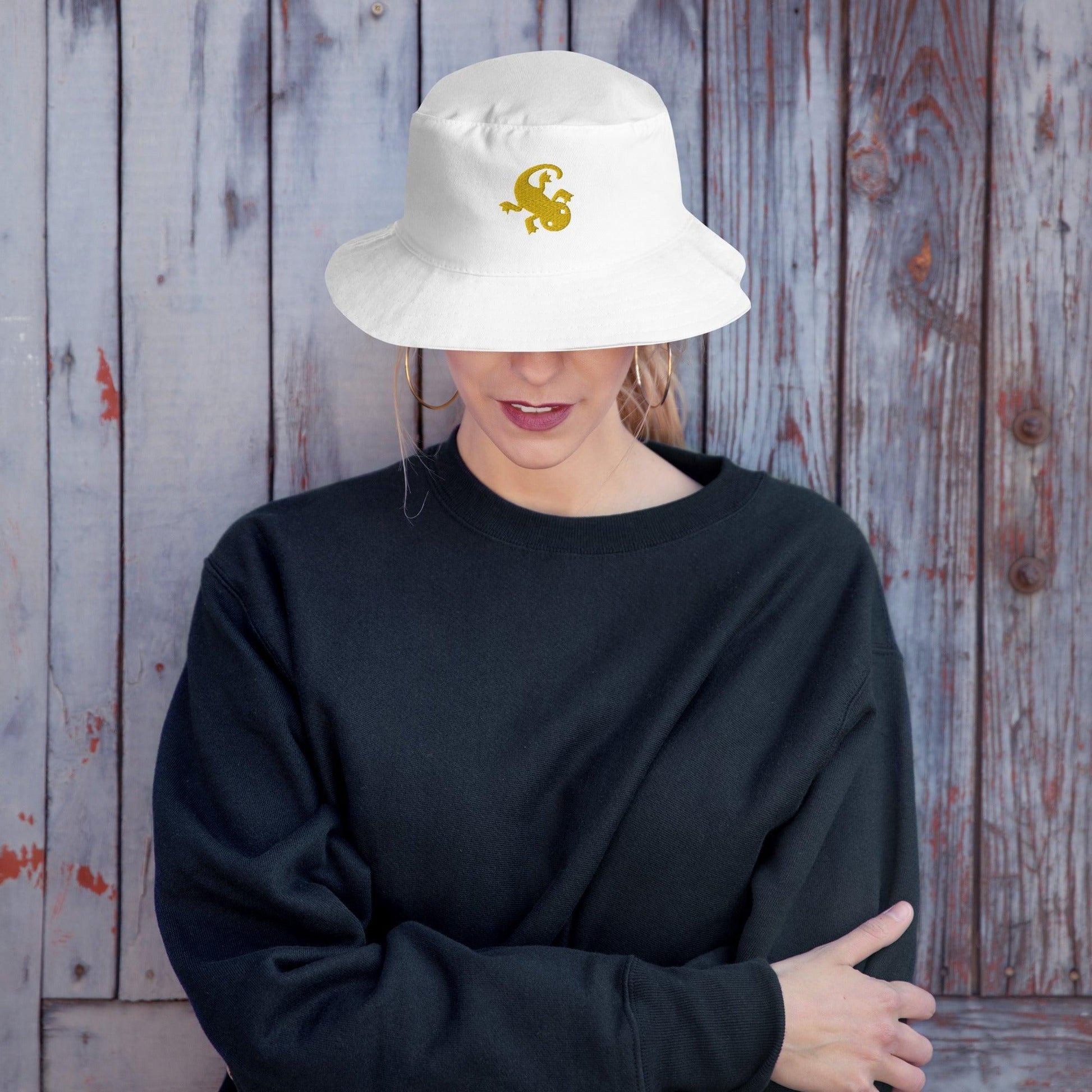 The Golden Lizard Bucket Hat - Lizard Vigilante