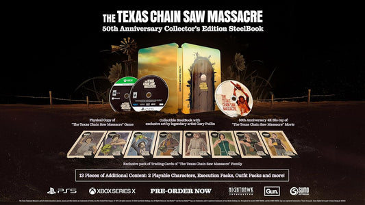 The Texas Chain Saw Massacre 50Th Anniversary Collector'S Edition Steelbook - Playstation 5