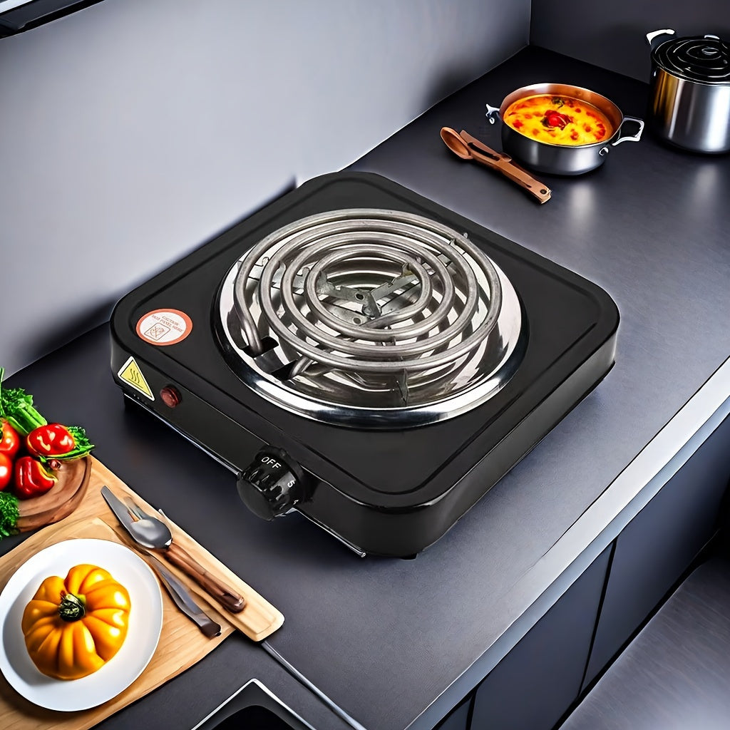 1000W Portable Electric Stove – 5-Speed Temperature Control Compact Cooking Solution for Home, Dorm, and Camping - Premium  from Lizard Vigilante - Just $38.88! Shop now at Lizard Vigilante