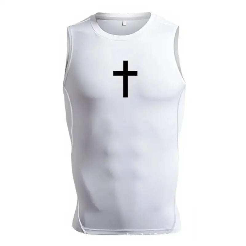 Fashion Men's Summer Breathable Training Sports Vest