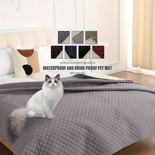 Waterproof non-slip pet mattress, pet blanket, pet furniture mattress, pet sofa waterproof cushion