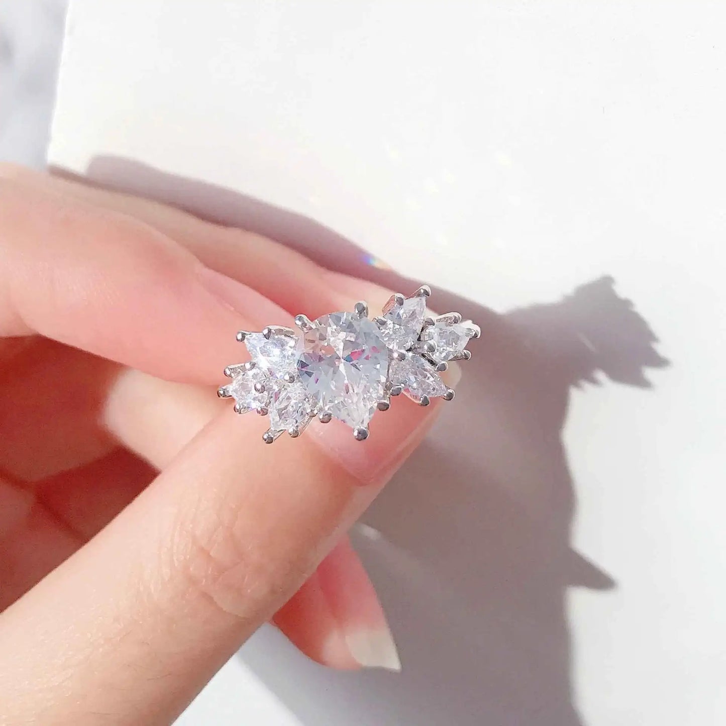 Trendy Cool Special-interest Design Sterling Silver Fashion Ring