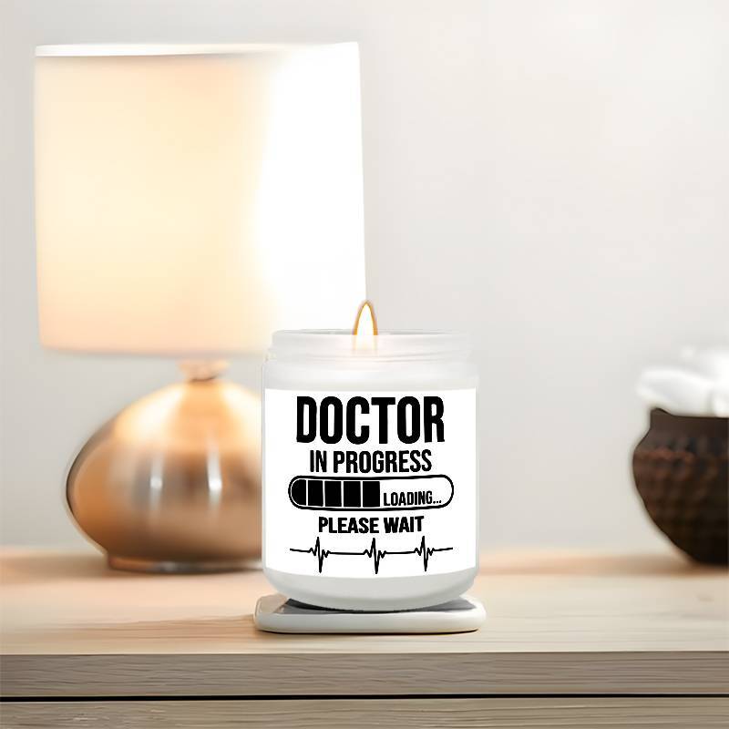 One Lavender Scented Candle, 5.3 Ounces, Made from Soybean Wax. A Great Gift Idea for Doctors, Physicians, And Medical Professionals, Suitable for Both Men And Women, As Well As And . Perfect for Birthdays, Christmas, Thanksg