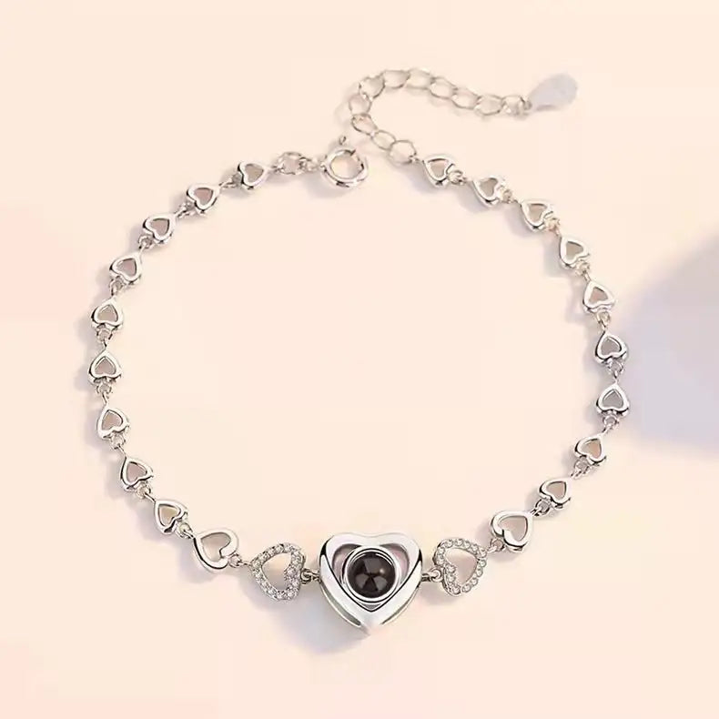Language I Love You Heart To Heart Bracelet