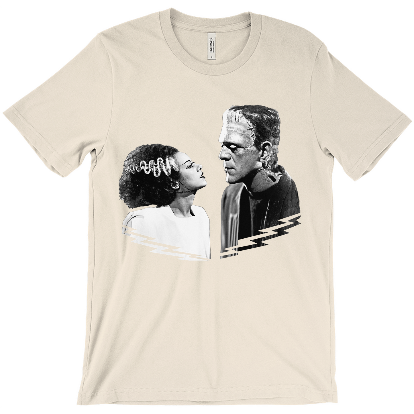 Frankenstein Couple - Classic Monster Tee
