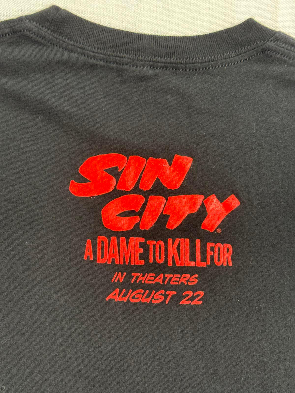 Sin City Movie Promo T-shirt A Dame to Kill For Tee L