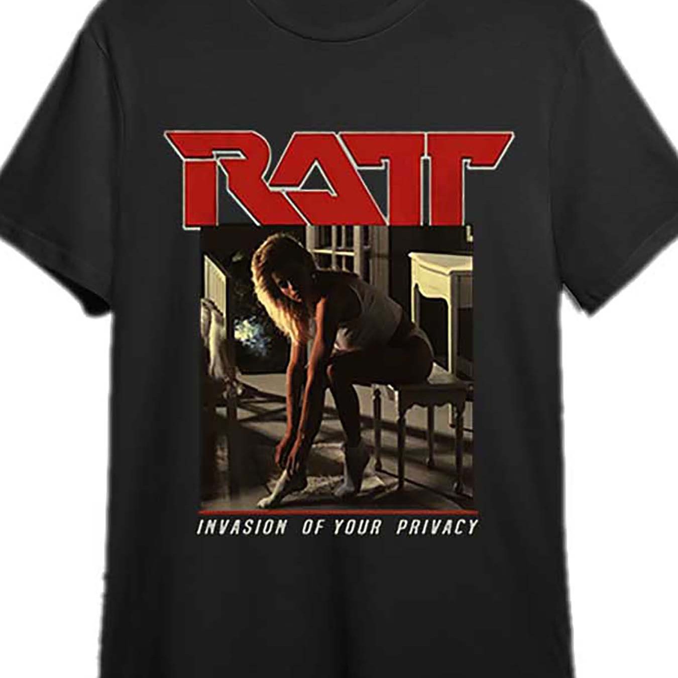 Original RATTA 1985 Tour Vintage T Shirt Funny Men's Short Sleeve Printed T Shirt Series Black Men's Summer Clothing - Premium  from Lizard Vigilante - Just $20.99! Shop now at Lizard Vigilante