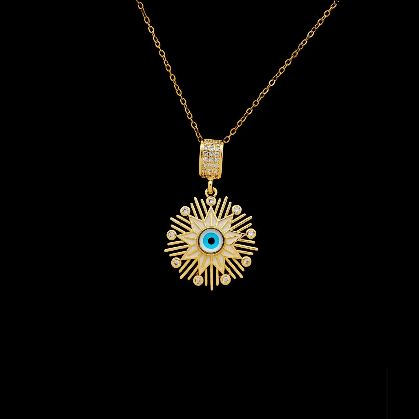 European And American Moon Necklace Niche Non-fading High-grade Accessories