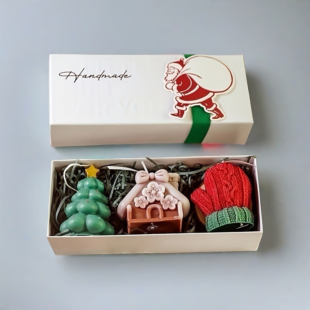 2024 Christmas Scented Candle Gift Set - Soy Wax, Multi-Wick, Perfect for Holiday Decor & Home Ambiance