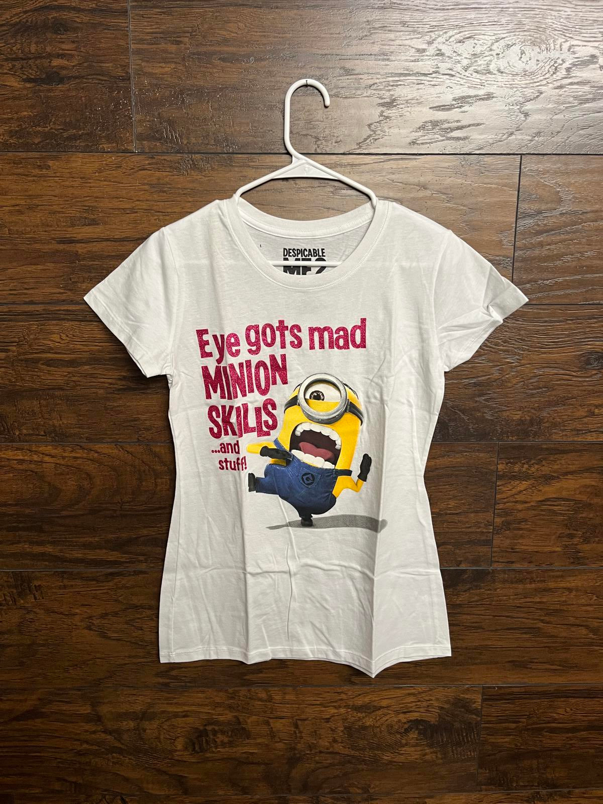 Despicable Me 2 Movie Promo T-shirt Cyclops Junior Tee