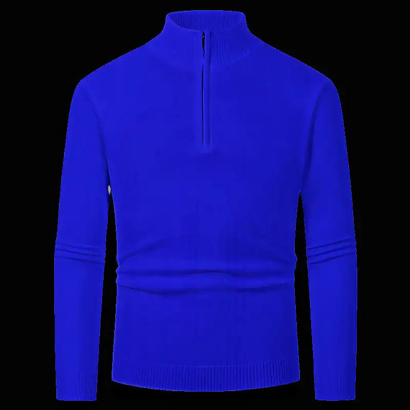 Fashion Trend Half Zipper Sweater