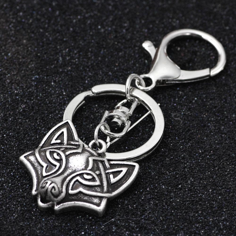 Celtic Fox Key Chain