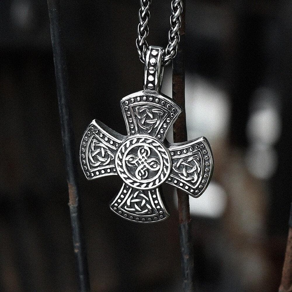 Celtic Knots Stainless Steel Viking Pendant