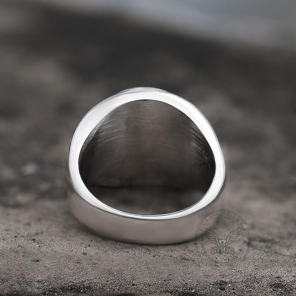 Celtics Knot Cross Stainless Steel Viking Ring