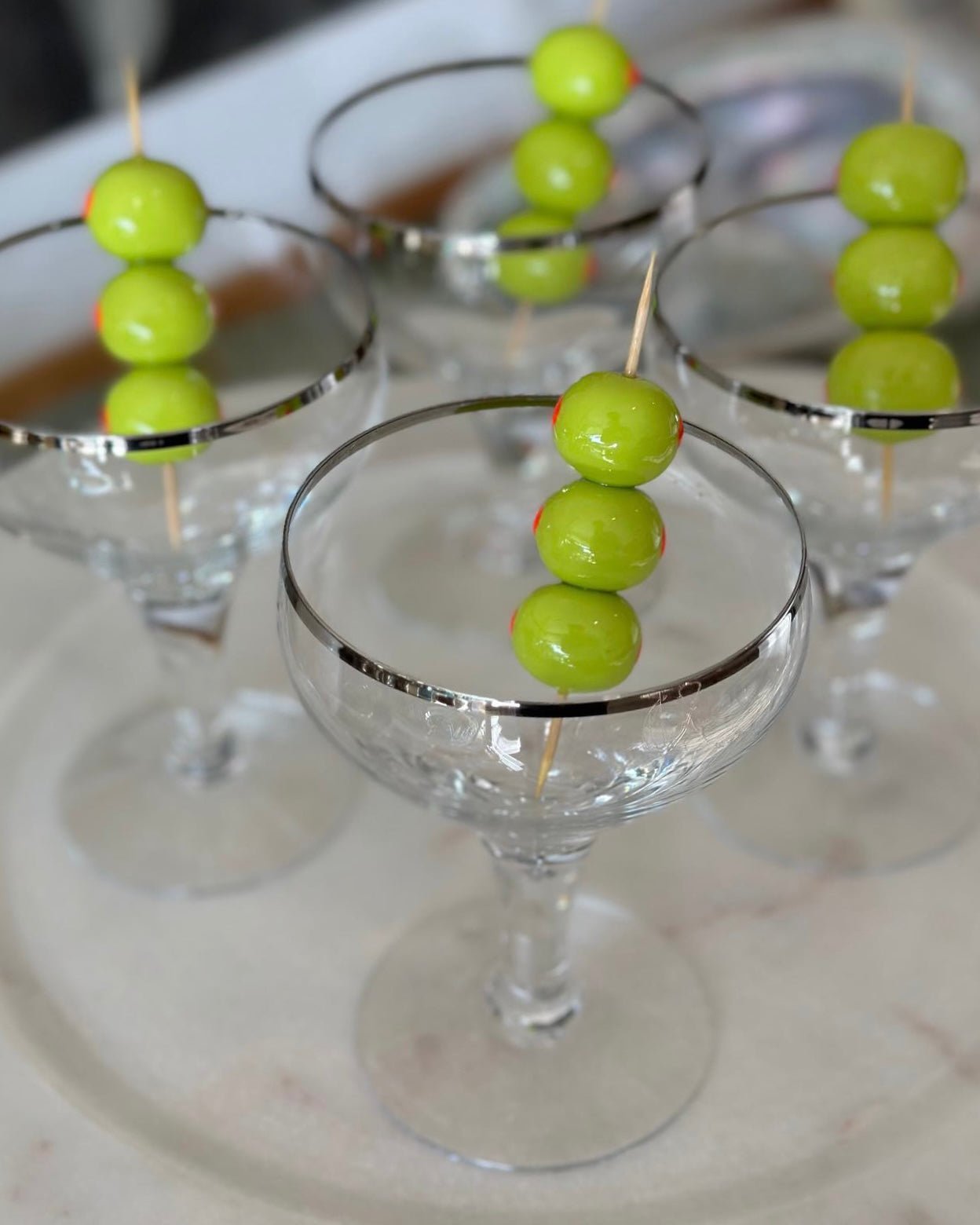 PIMENTO OLIVES - SET OF THREE