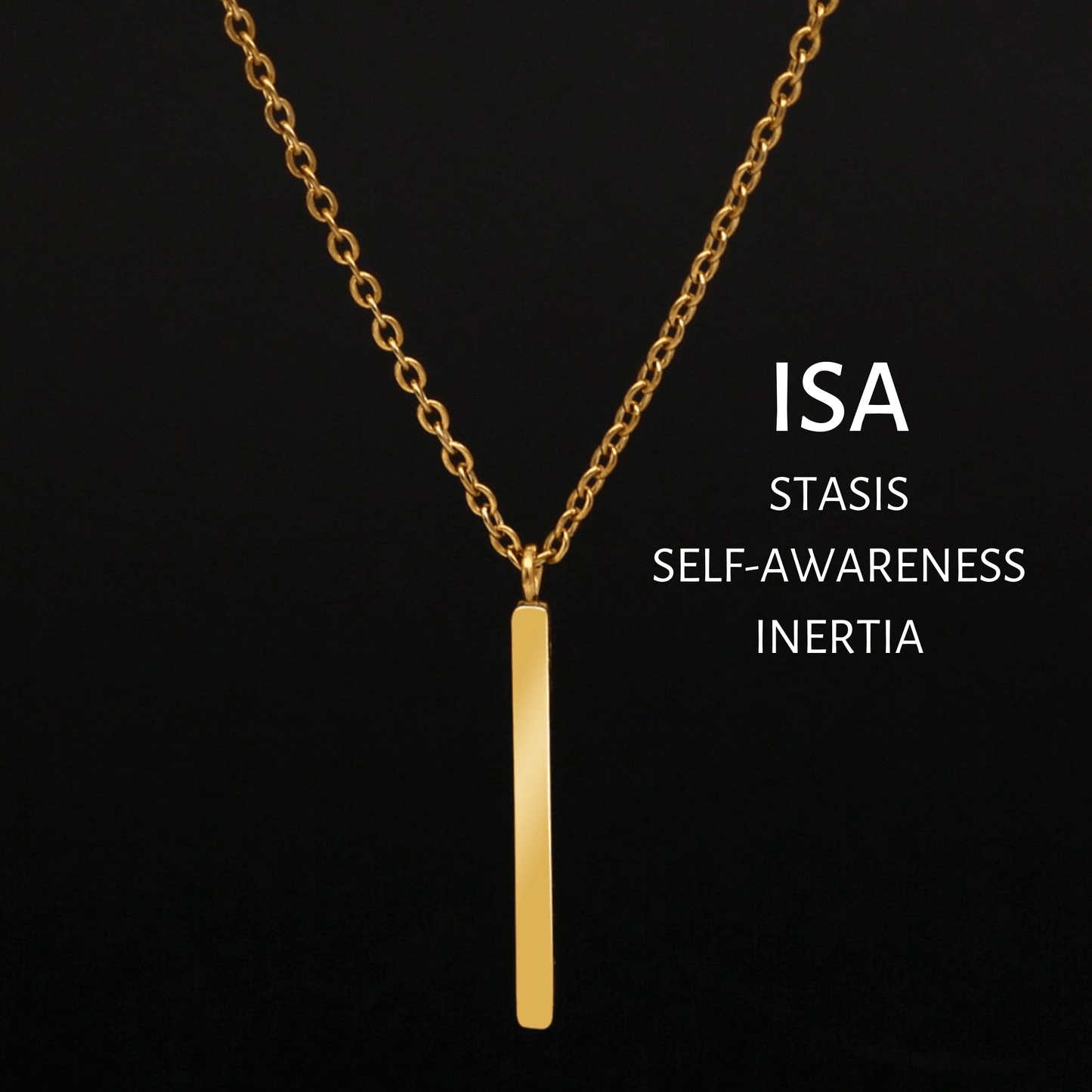 Viking Runes Tunic Stainless Steel Gold Necklaces