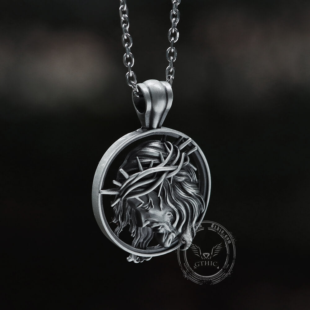 Christ Jesus Pure Tin Necklace