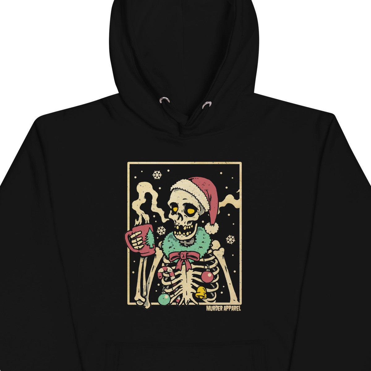 Christmas Coffee Skeleton Hoodie