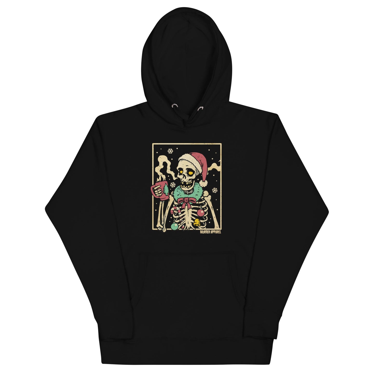 Christmas Coffee Skeleton Hoodie