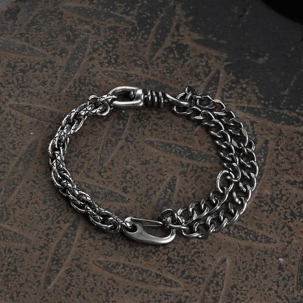 Classic Cuban Stainless Steel Bracelet