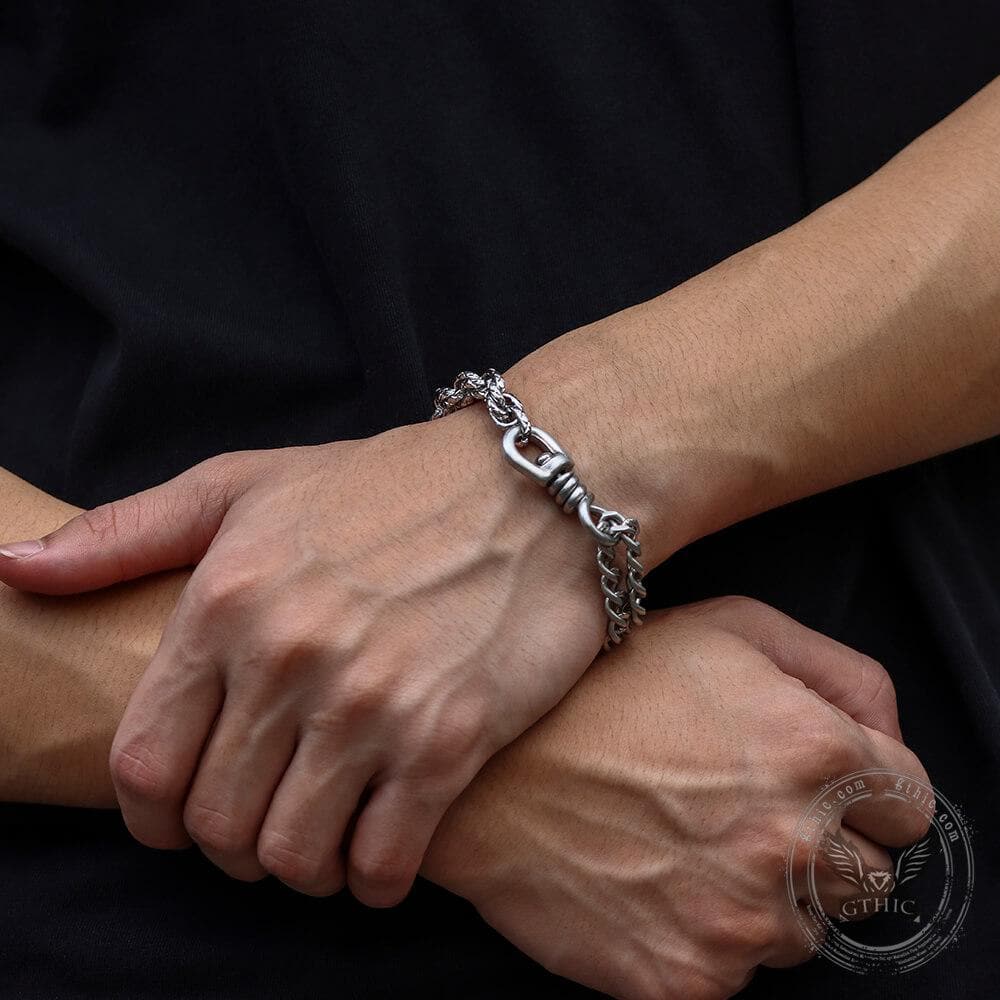 Classic Cuban Stainless Steel Bracelet