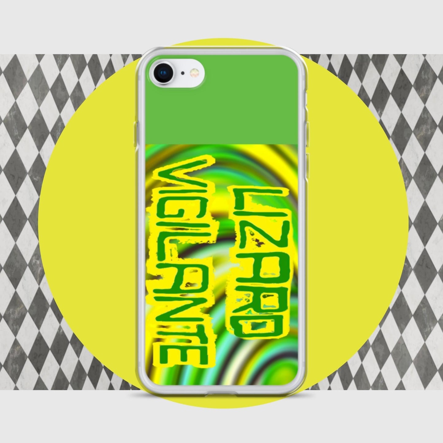 Lizard Vigilante Clear Case for iPhone® - Lizard Vigilante