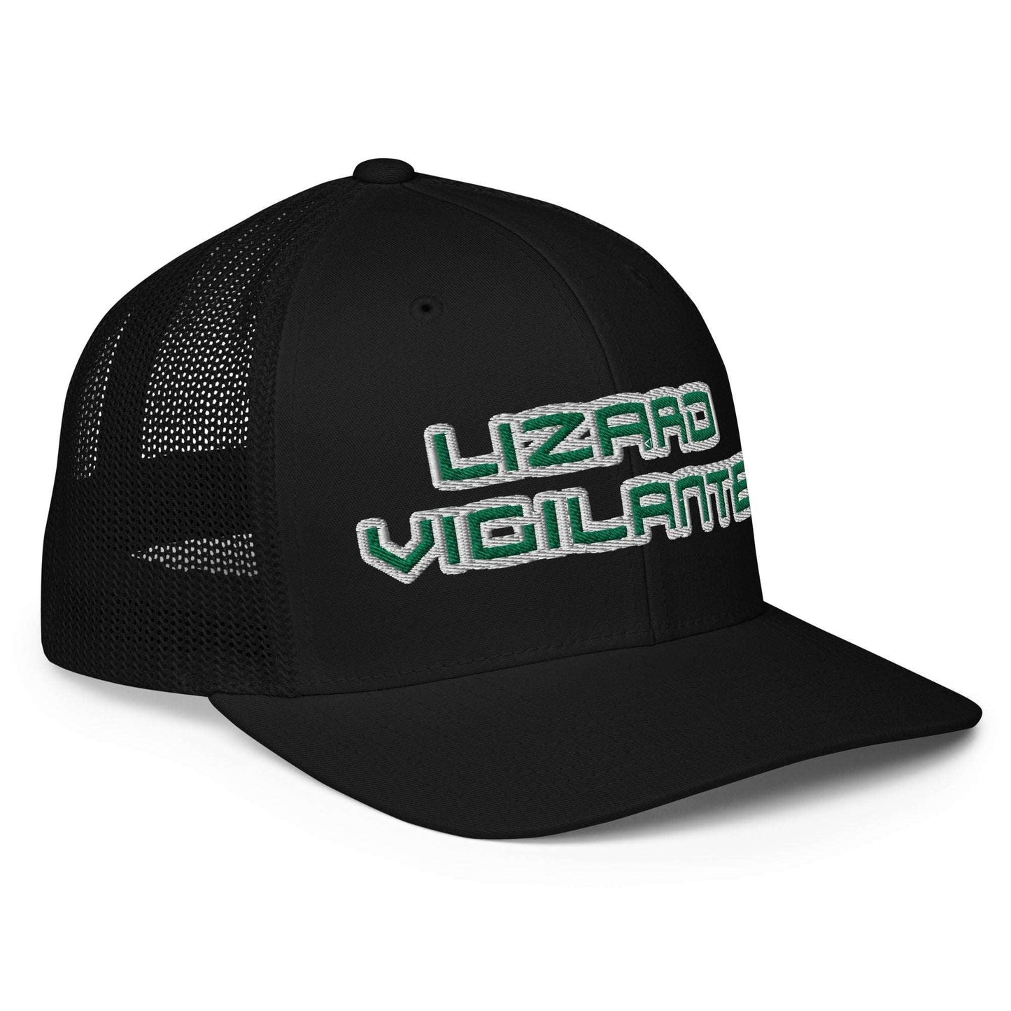 Lizard Vigilante Mesh Back Trucker Cap - Lizard Vigilante