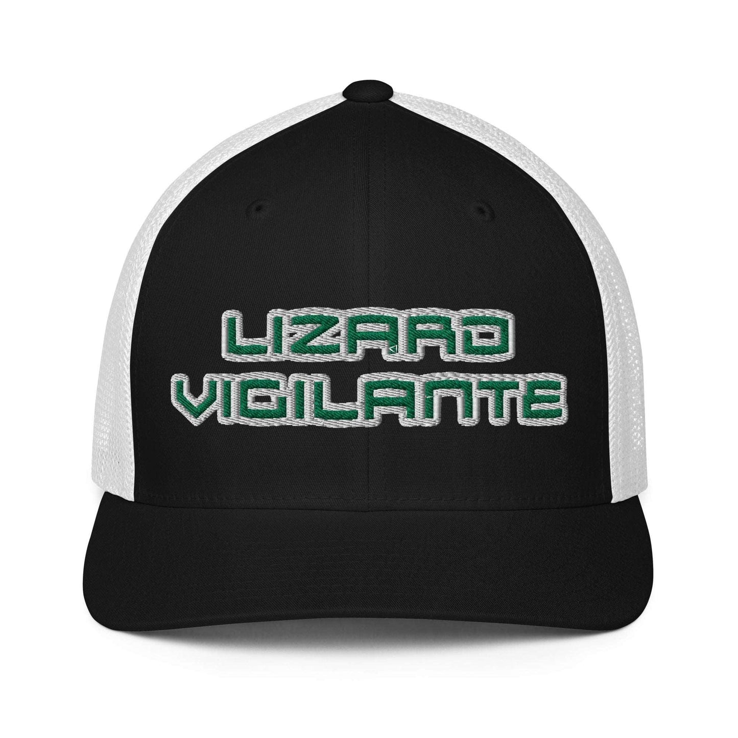 Lizard Vigilante Mesh Back Trucker Cap - Lizard Vigilante