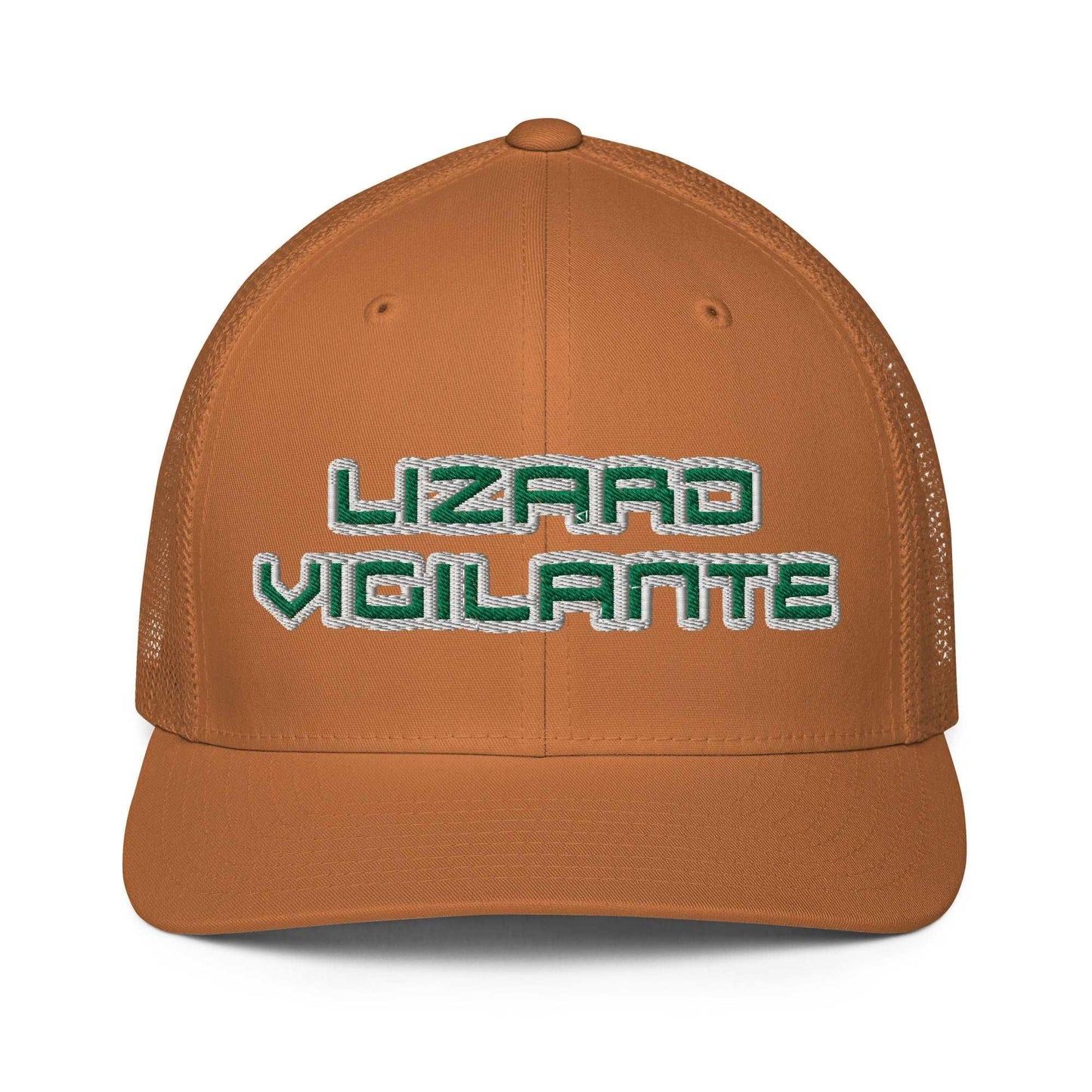 Lizard Vigilante Mesh Back Trucker Cap - Lizard Vigilante