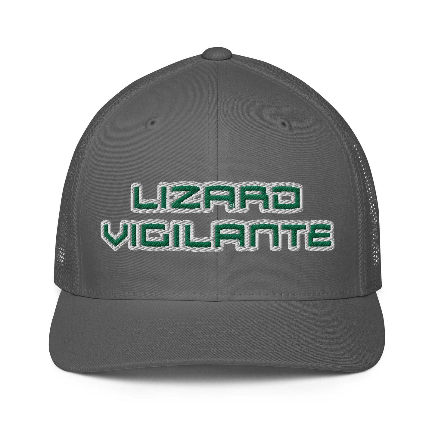 Lizard Vigilante Mesh Back Trucker Cap - Lizard Vigilante