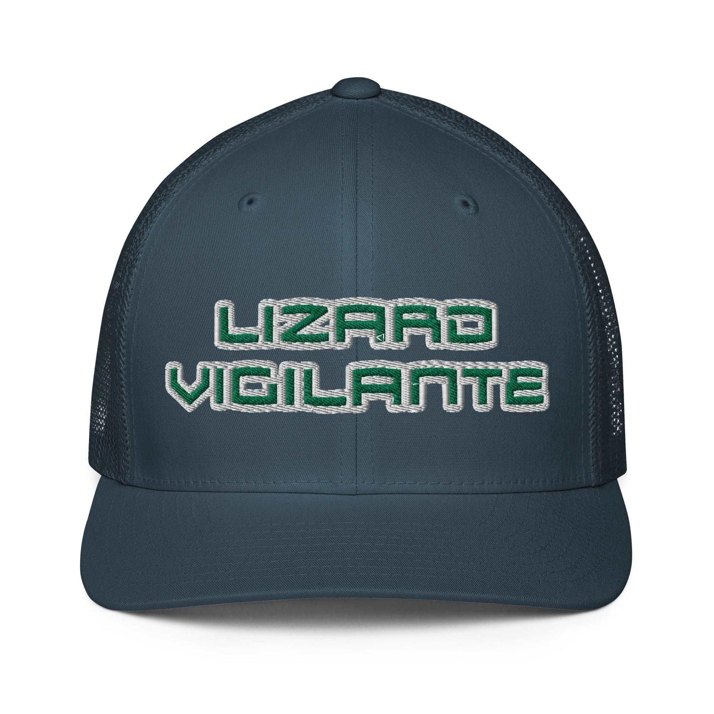 Lizard Vigilante Mesh Back Trucker Cap - Lizard Vigilante