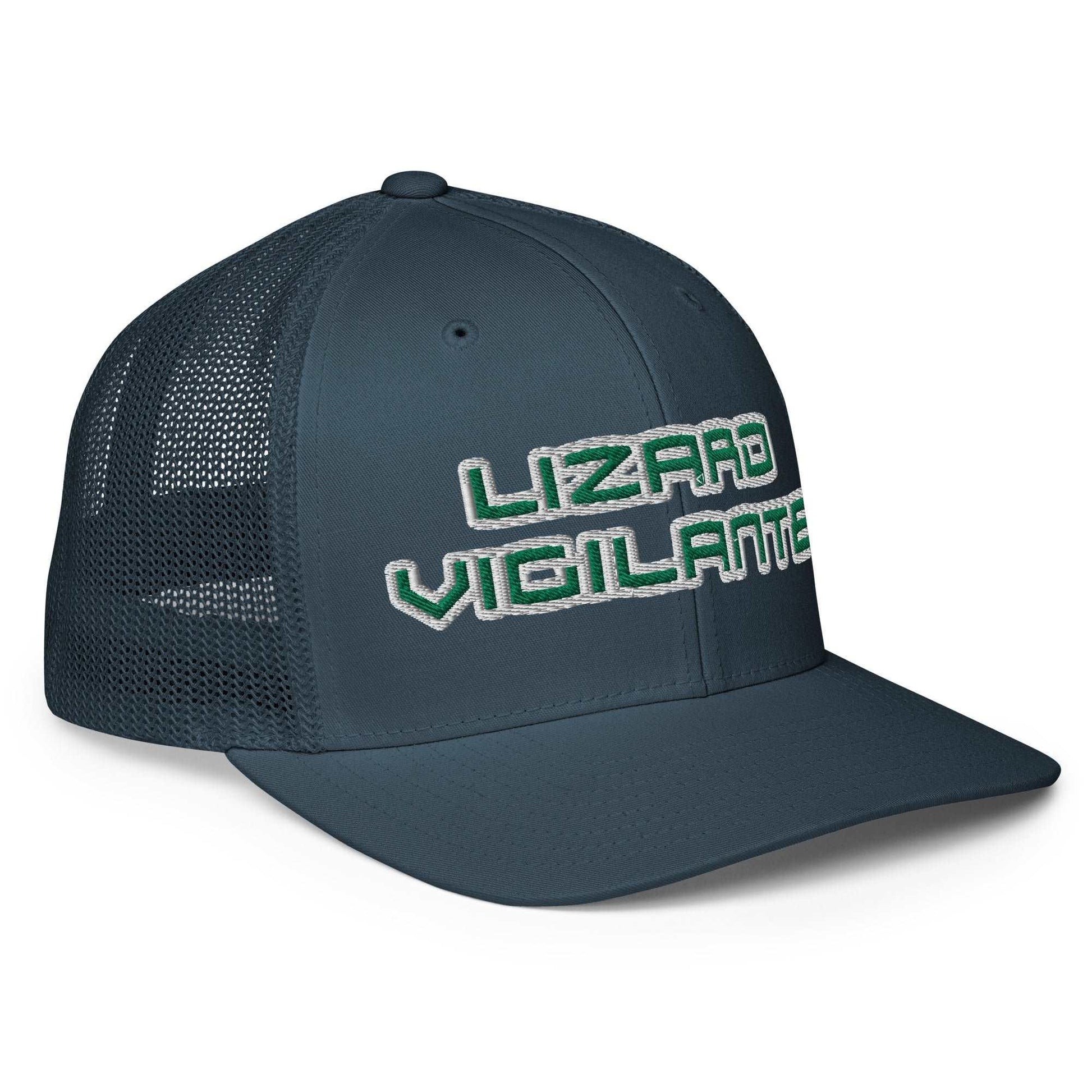 Lizard Vigilante Mesh Back Trucker Cap - Lizard Vigilante