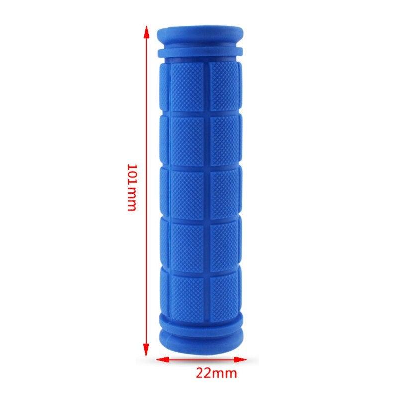 Colorful Cycling Handlebar Cover Bicycle Scooter Handle Bar Rubber Soft Durable Non-Slip End Grip Mountain Road Bicycle Handlebar Grips Specialized Replacement Bike Grips For Beach Scooter Mountain Bicycle