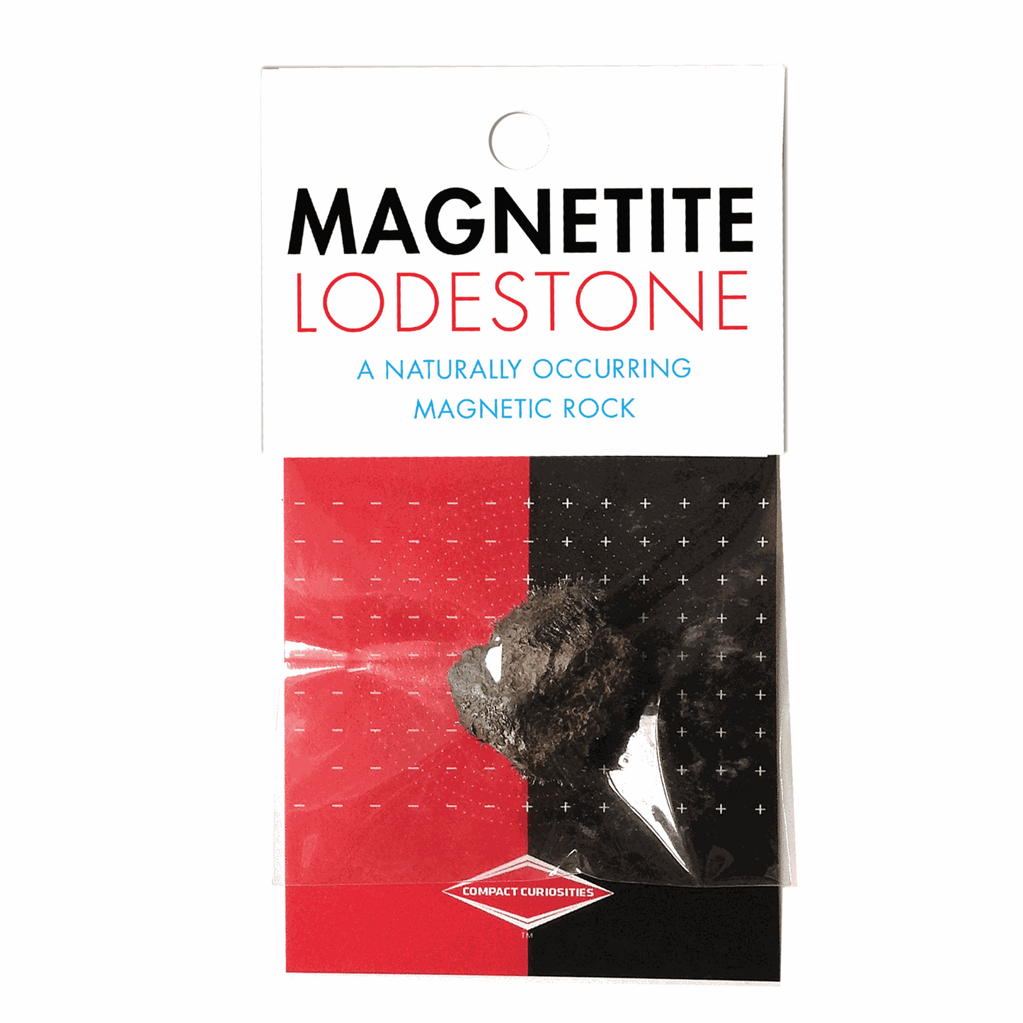 Magnetite - This rare mineral is naturally magnetic.