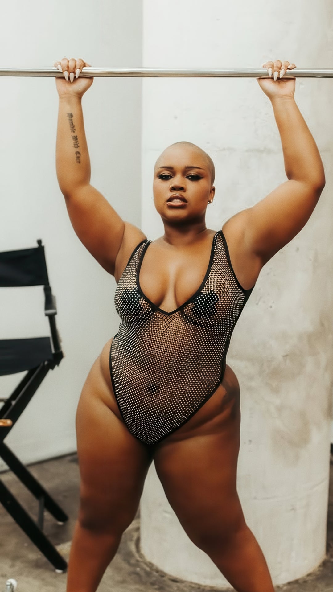 Think Pink Rhinestone Teddy