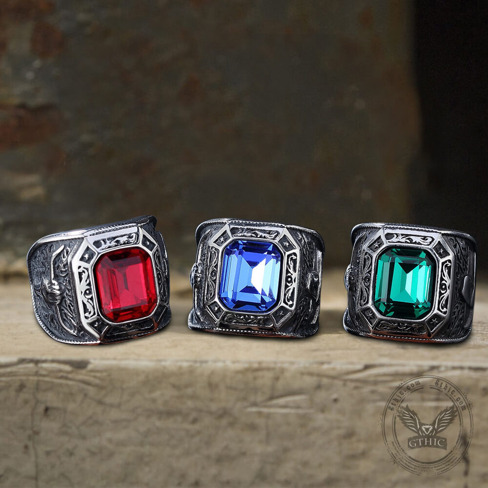 Cowboys Bull Stainless Steel Ring