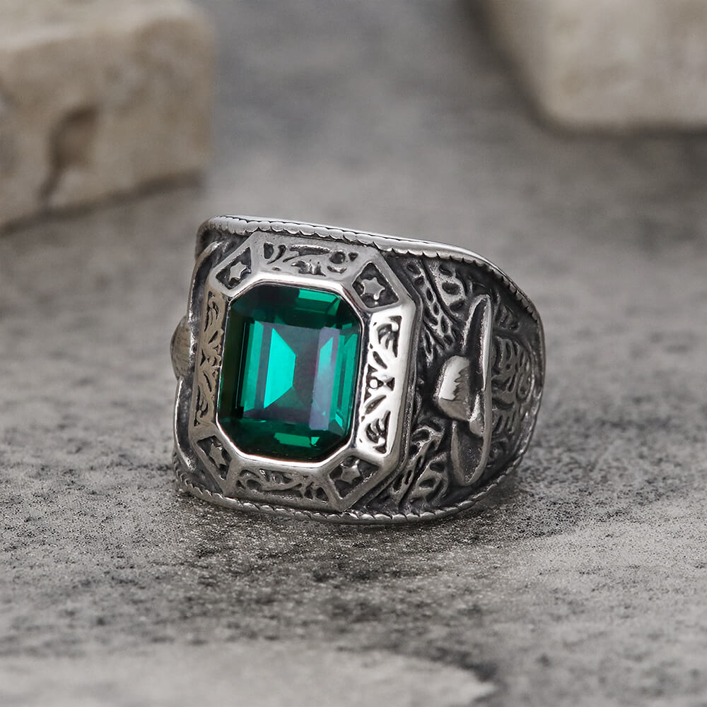 Cowboys Bull Stainless Steel Ring