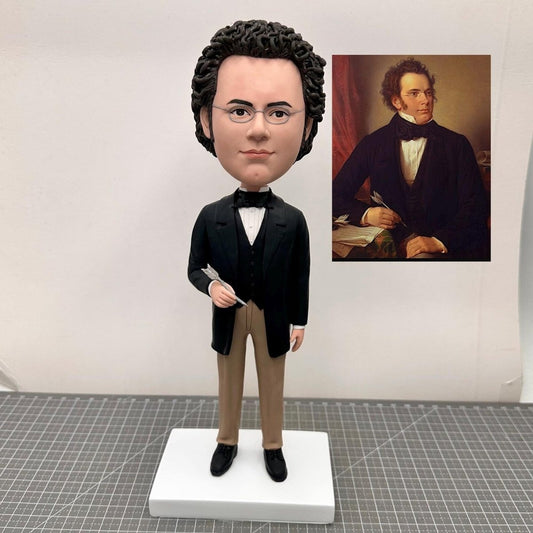 Custom Gentleman and Scholar Bobbleheads