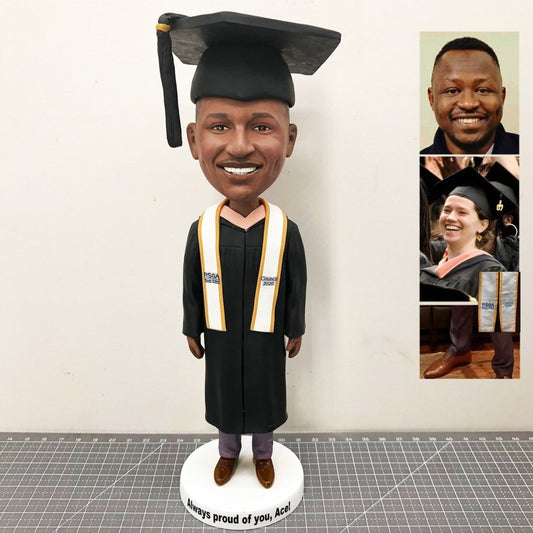 Custom PhD and graduate bobbleheads